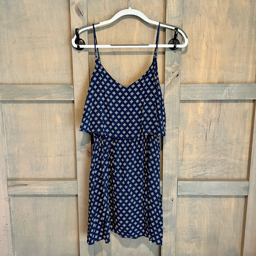 Navy and white sundress - size 12 by H&M Divided